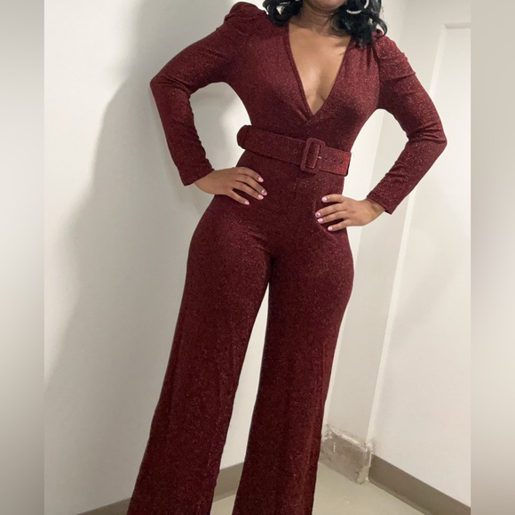 GLITTER JUMPSUIT - Picture 2 of 3